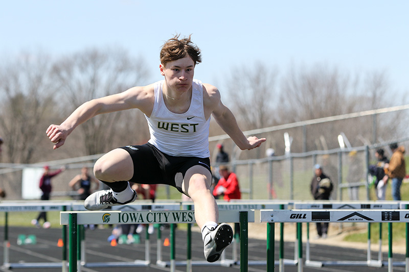 Janis Shows Off on Strong Day for Host West High at Eastern Iowa Track