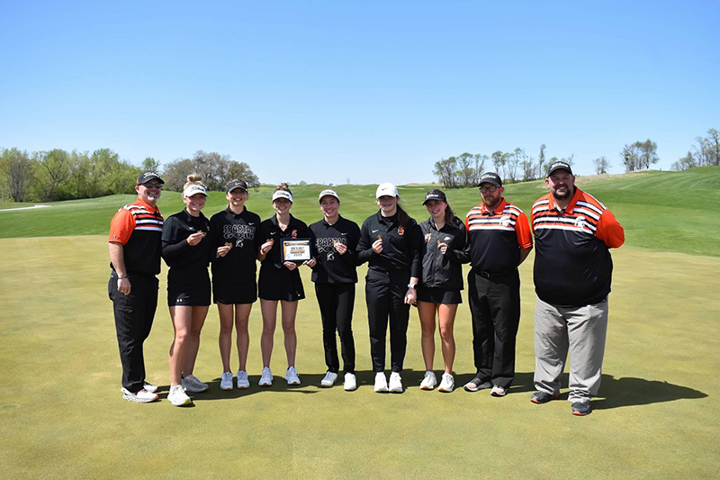 New 18 hole school record